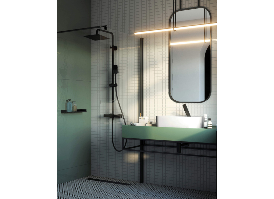 DEANTE BQR_N28V Bateria umywalkowa bezdotykowa bez regulacji temperatury - 230/6V