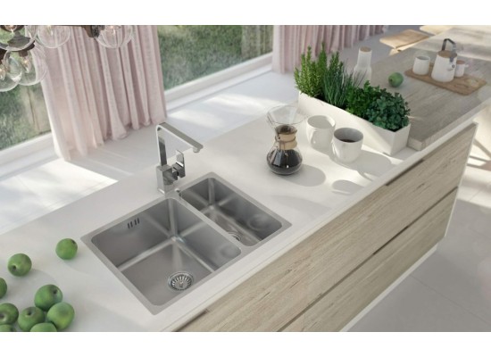 Zlew DEANTE Egeria ZPE 050C stal szczotkowana INOX