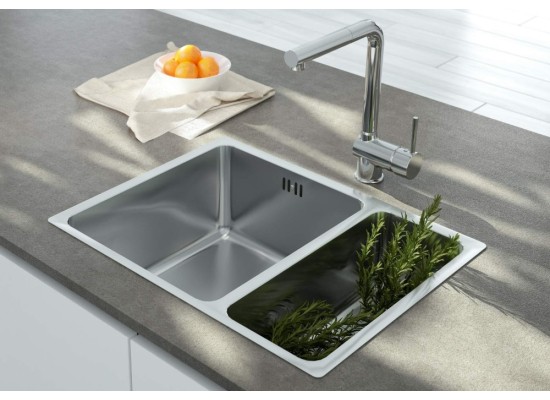 Zlew DEANTE Egeria ZPE 050C stal szczotkowana INOX
