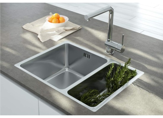 Zlew DEANTE Egeria ZPE 050C stal szczotkowana INOX
