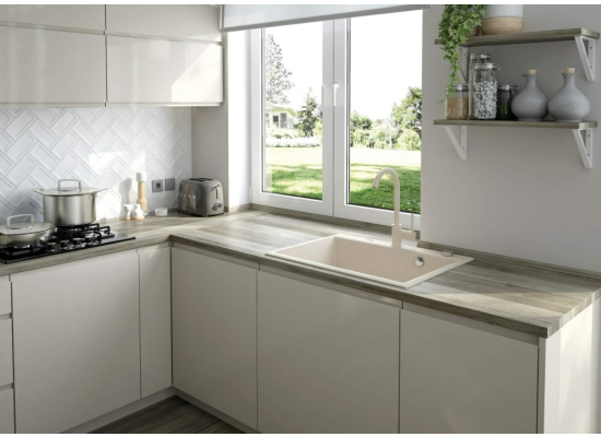 Zlew DEANTE Andante ZQN A103 alabaster