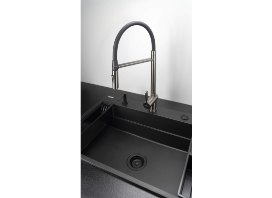 Zlew DEANTE Magnetic ZRM N10B nero
