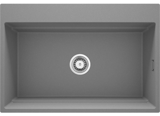 Zlew DEANTE Magnetic ZRM S10B szary metalik