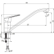 Bateria DEANTE Boro BMO 060M chrom