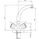 DEANTE BON_020D Bateria umywalkowa