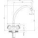 Bateria DEANTE NEO Teno BON 060D chrom