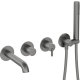 DEANTE BQS_D18P Bateria wannowa 4-otworowa podtynkowa