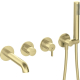 DEANTE BQS_R18P Bateria wannowa 4-otworowa podtynkowa