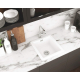 Zlew ceramiczny DEANTE Sabor ZCB 6103 biały połsyk
