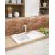 Zlew ceramiczny DEANTE Lusitano ZCL 611N biały połsyk