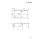 Zlew DEANTE Andante Flush ZQN N11F nero