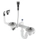 DEANTE ZXY_9983 Syfon do zlewozmywaka granitowego 1.5- i 2-komorowego - Space-Saver