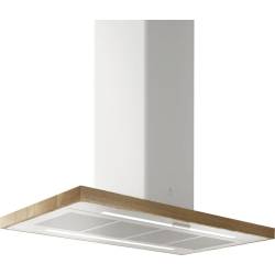 _kupon RABAT %_| Okap wyspowy ELICA BIO ISLAND WH/A/120 ROVERE biały + rama dąb | 680 m3/h (PRF0148081A)