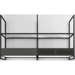 _kupon RABAT %_| Okap przyścienny ELICA OPEN SUITE BL MAT/F/160 czarny mat | 500 m3/h (PRF0167007A)