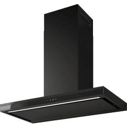 _kupon RABAT %_| Okap przyścienny ELICA ELEMENT @ BLMAT/A/90 czarny mat + czarne szkło | 620 m3/h (PRF0194415)
