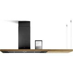 _kupon RABAT %_| Okap wyspowy ELICA BIO ISLAND BLRO/A/120X53 ROVERE czarny + rama dąb | 680 m3/h (PRF0200563)