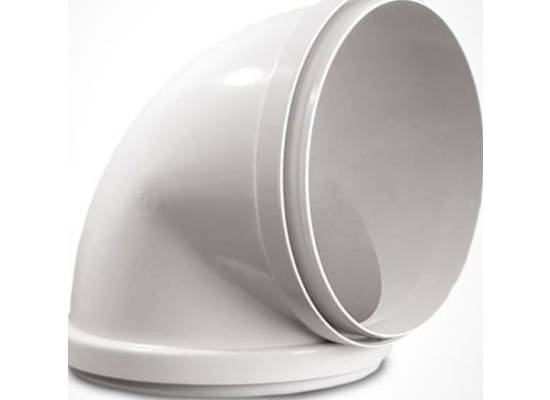 Kolanko ELICA przekrój okrągły 90° Ø150 mm (1053Y)