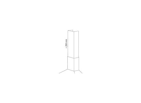 Komin ELICA przedłużenie +H200mm do Tamaya (KIT00778A)