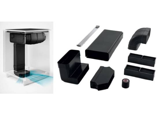 _kupon RABAT %_|_wysyłka 24H*_| Zestaw do montażu jako pochłaniacz ELICA wylot pod szafką NIKOLATESLA VELVET, FIT, ALPHA, PRIME (KIT0167756)