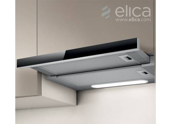 _kupon RABAT %_| Okap teleskopowy ELICA ELITE 14 LUX GRVT/A/60 szary + czarne szkło | 304 m3/h (PRF0098874B)