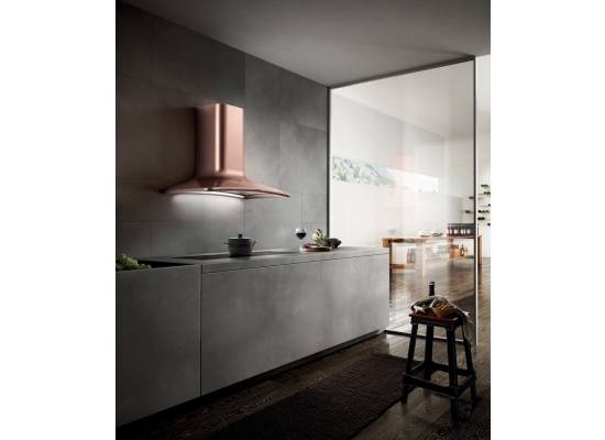 _kupon RABAT %_|_wysyłka 24H*_| Okap przyścienny ELICA SWEET COPPER/A/85 efekt matowej miedzi + komin | 580 m3/h (PRF0167324)
