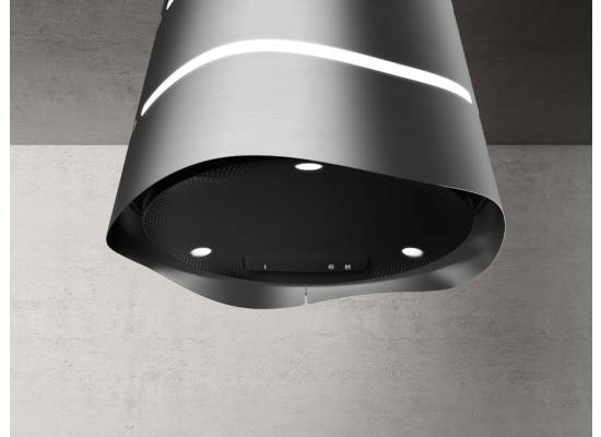 _kupon RABAT %_| Okap wyspowy ELICA WAVE UX BL MAT/F/51 czarny mat | 610 m3/h (PRF0171193)