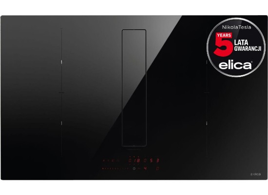_kupon RABAT %_|_wysyłka 24H*_| Płyta indukcyjna z okapem ELICA NIKOLATESLA FIT XL BL/A/83 czarny (PRF0179476) | 5 lat GWARANCJI |