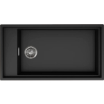 Zlew ELLECI DIALOGO 360 black (K86) KERATEK (LKD36086) *** zamów wycięcie otworów GRATIS ***