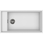 Zlew ELLECI DIALOGO 360 white (K96) KERATEK (LKD36096BKM) *** zamów wycięcie otworów GRATIS ***