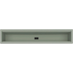 Zlew ELLECI DIALOGO CANALE sage green (K82) KERATEK (LKDC8682BKM)