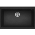 Zlew ELLECI QUADRA 130 nero (G40) GRANITEK (LGQ13040) *** zamów wycięcie otworów GRATIS ***