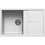 Zlew ELLECI UNICO 300 bianco (G68) GRANITEK (LGU30068) *** zamów wycięcie otworów GRATIS ***