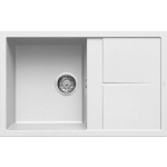 Zlew ELLECI UNICO 300 white (K96) KERATEK (LKU30096) *** zamów wycięcie otworów GRATIS ***