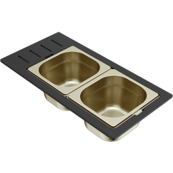 Zestaw ELLECI Gourmet 1/6 ZŁOTY do SINTESI 410, 480 i 510 (KD012100GD)