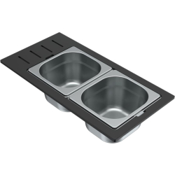 Zestaw ELLECI Gourmet 1/6 STAL do SINTESI 410, 480 i 510 (KD012100IN)