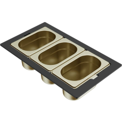 Zestaw ELLECI Gourmet 1/9 ZŁOTY do SINTESI 105 i 130 (KF013100GD)