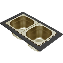 Zestaw ELLECI Gourmet 1/6 ZŁOTY do BEST (KF032100GD)