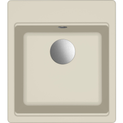 Zlew ELLECI TIME 102 bianco soft (G39) GRANITEK (LG210239FIXCI)