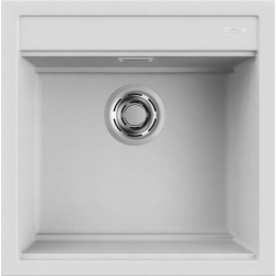 Zlew ELLECI BEST 104 bianco (G68) GRANITEK (LGB10468) *** zamów wycięcie otworów GRATIS ***