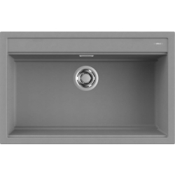 Zlew ELLECI BEST 130 cemento (G48) GRANITEK (LGB13048) *** zamów wycięcie otworów GRATIS ***