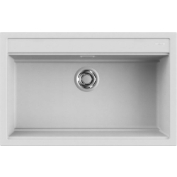 Zlew ELLECI BEST 130 bianco (G68) GRANITEK (LGB13068) *** zamów wycięcie otworów GRATIS ***