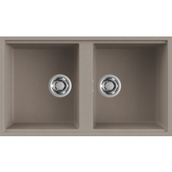Zlew ELLECI BEST 450 BSO tortora (G43) GRANITEK (LGB45043BSO) *** zamów wycięcie otworów GRATIS ***