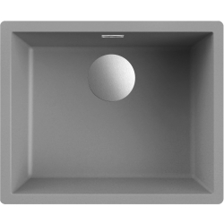 Zlew ELLECI DYNAMO 105 cemento (G48) GRANITEK (LGZ10548FIXCI)