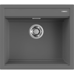 Zlew ELLECI BEST 105 dark grey (K99) KERATEK (LKB10599) *** zamów wycięcie otworów GRATIS ***