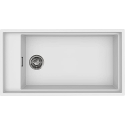 Zlew ELLECI DIALOGO 360 white (K96) KERATEK (LKD36096BKM) *** zamów wycięcie otworów GRATIS ***