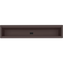 Zlew ELLECI DIALOGO CANALE cocoa (K87) KERATEK (LKDC87)