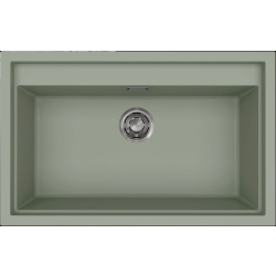 Zlew ELLECI SINTESI 130 sage green (K82) KERATEK (LKS13082) *** zamów wycięcie otworów GRATIS ***