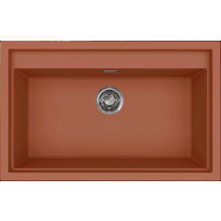 Zlew ELLECI SINTESI 130 clay (K83) KERATEK (LKS13083) *** zamów wycięcie otworów GRATIS ***