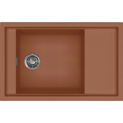 Zlew ELLECI SINTESI 305 clay (K83) KERATEK (LKS31083) *** zamów wycięcie otworów GRATIS ***