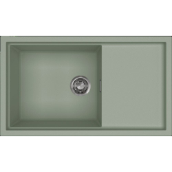 Zlew ELLECI SINTESI 410 sage green (K82) KERATEK (LKS41082) *** zamów wycięcie otworów GRATIS ***